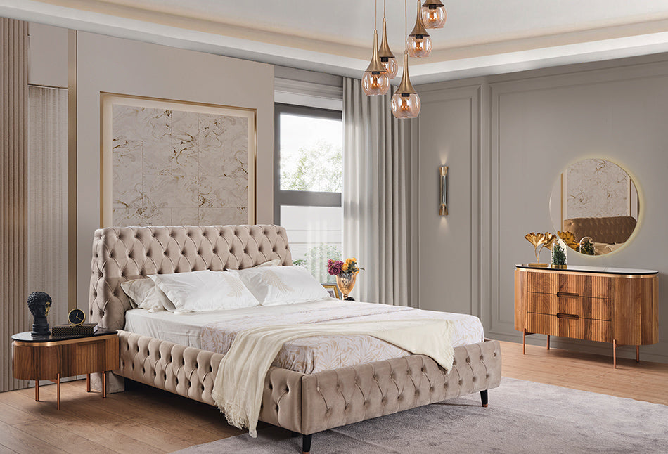 Tesla ceviz schminktisch