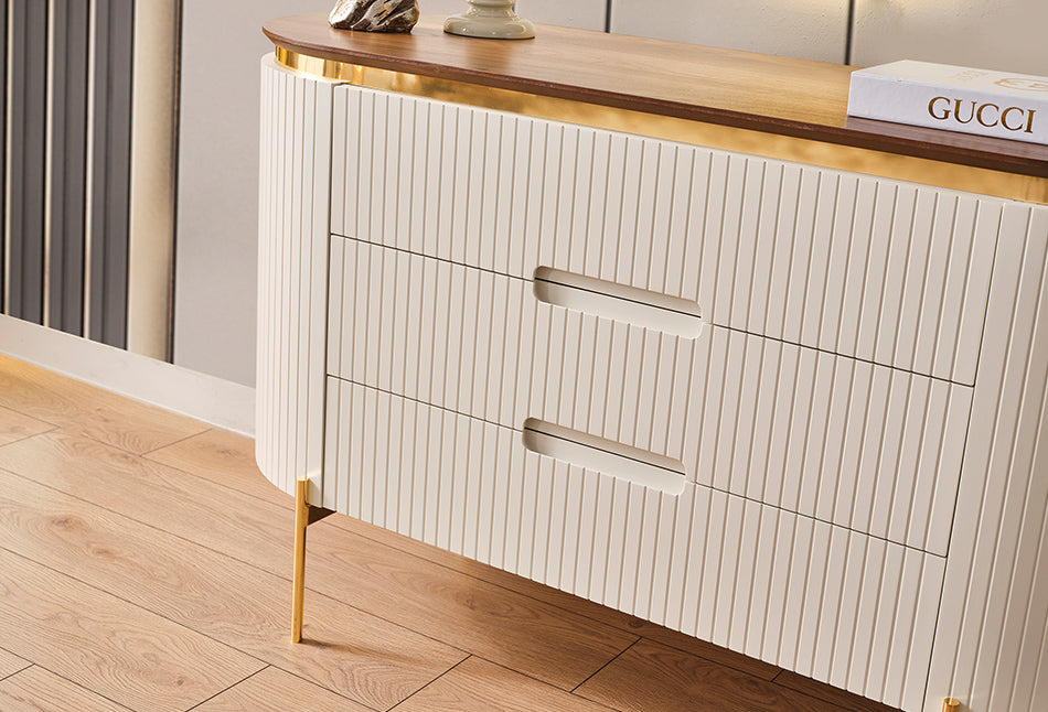 Tesla ecru schminktisch